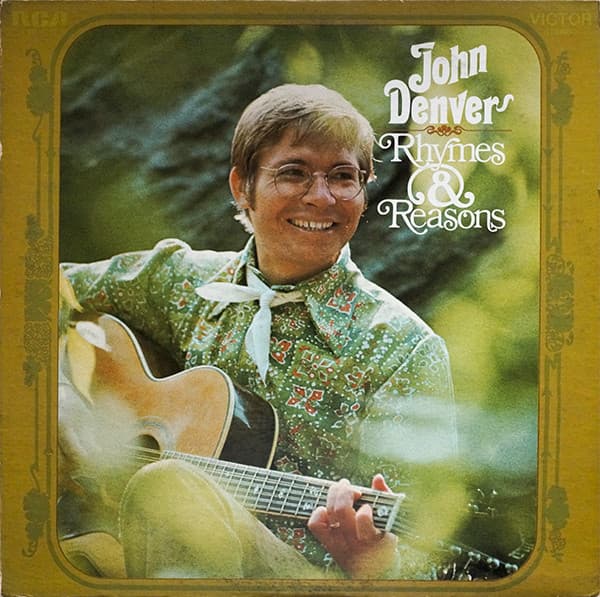John Denver – Rhymes & Reasons vinyl cover art