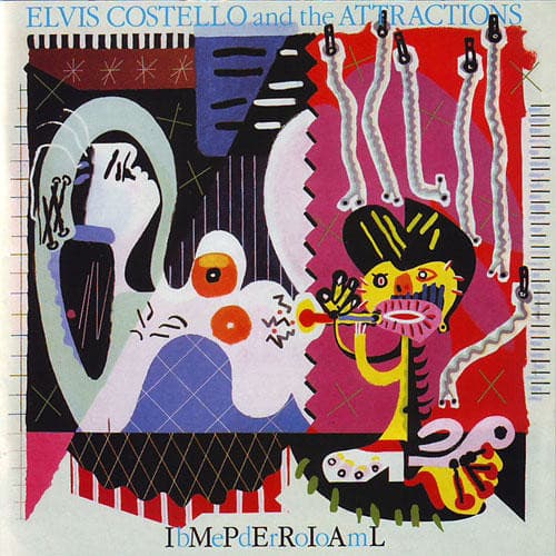 Elvis Costello & The Attractions – Imperial Bedroom vinyl cover art