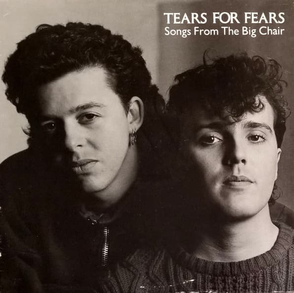 Tears For Fears – Songs From The Big Chair vinyl cover art
