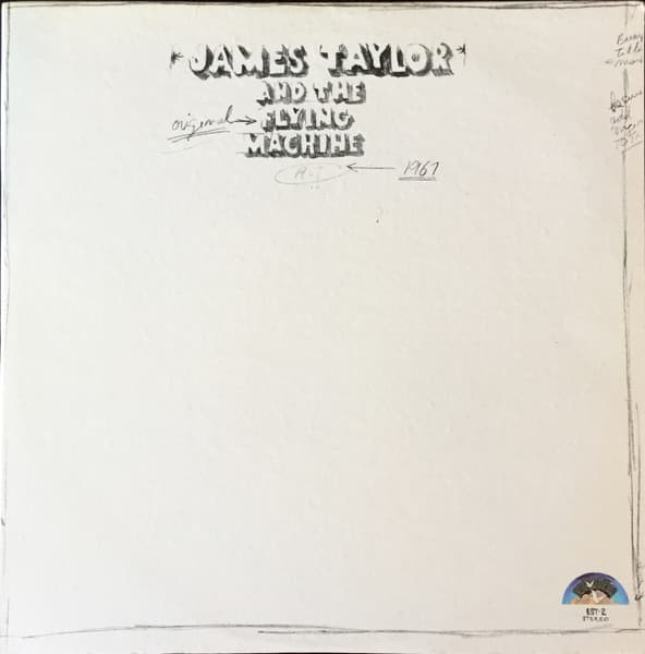 The Flying Machine (2) James Taylor (2) – 1967 vinyl cover art