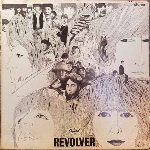 The Beatles – The Beatles - Revolver vinyl cover art