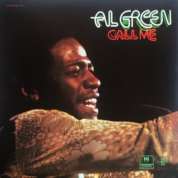Al Green – Call Me vinyl cover art