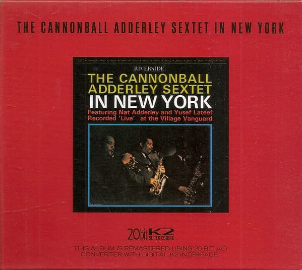 Cannonball Adderley Sextet – In New York vinyl cover art