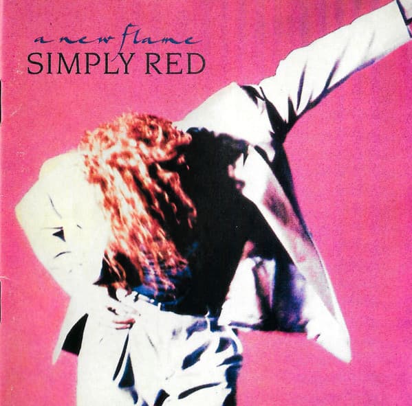 Simply Red – A New Flame vinyl cover art