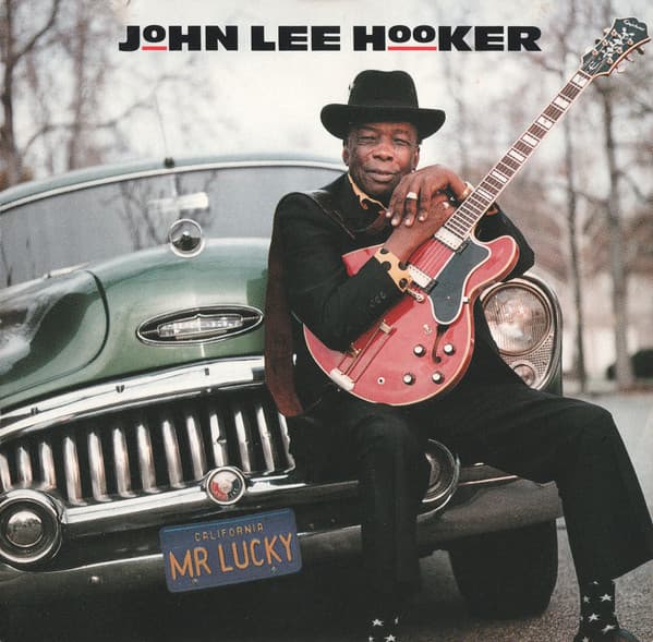 John Lee Hooker – Mr. Lucky vinyl cover art