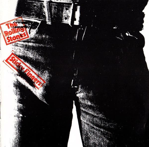 The Rolling Stones – Sticky Fingers vinyl cover art