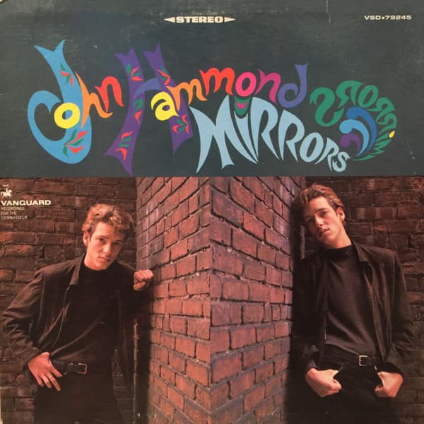 John Paul Hammond – Mirrors vinyl cover art
