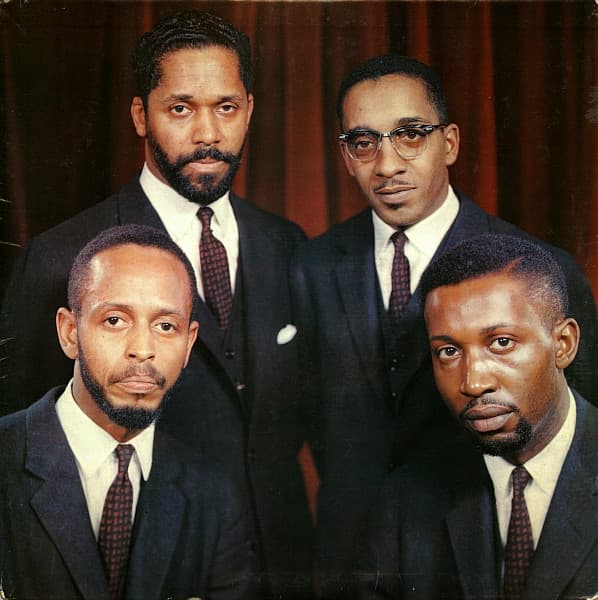 The Modern Jazz Quartet – The Modern Jazz Quartet vinyl cover art