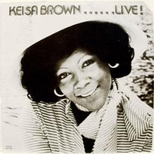 Keisa Brown – Keisa Brown......Live! vinyl cover art