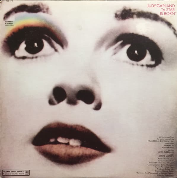 Judy Garland – A Star Is Born vinyl cover art