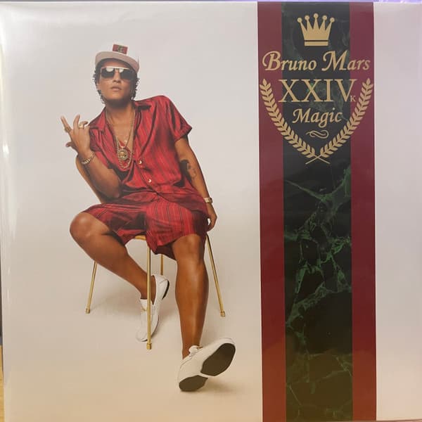 Bruno Mars – Xxivk Magic vinyl cover art