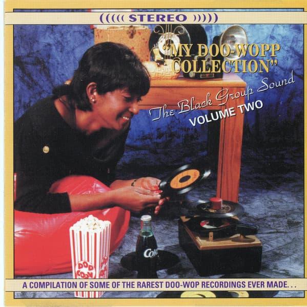 Various – "My Doo-Wopp Collection" The Black Group Sound Volume Two vinyl cover art