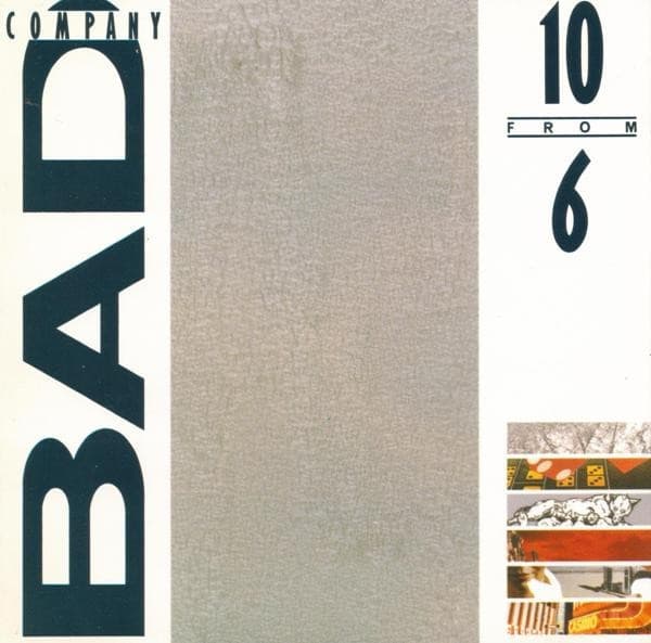 Bad Company (3) – 10 From 6 vinyl cover art