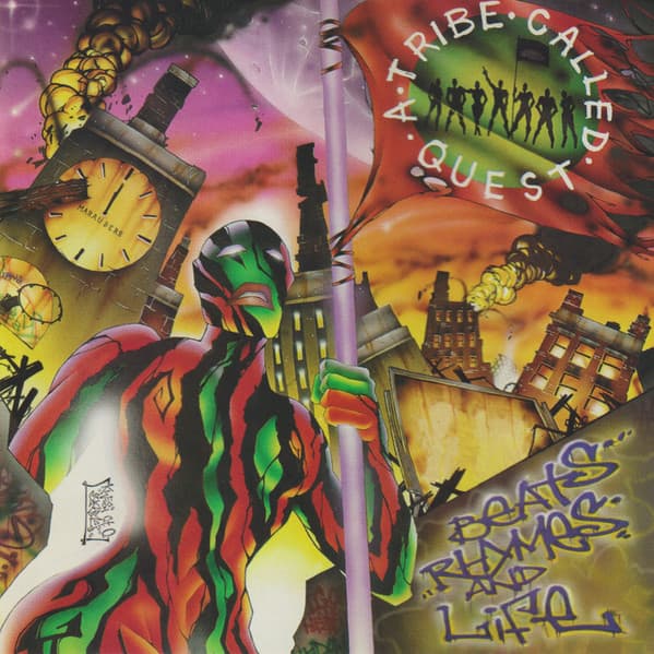 A Tribe Called Quest – Beats, Rhymes And Life vinyl cover art