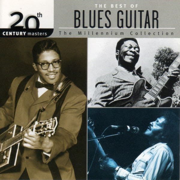 Various – The Best Of Blues Guitar vinyl cover art