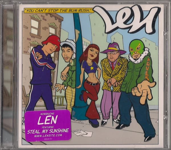 Len – You Can'T Stop The Bum Rush vinyl cover art