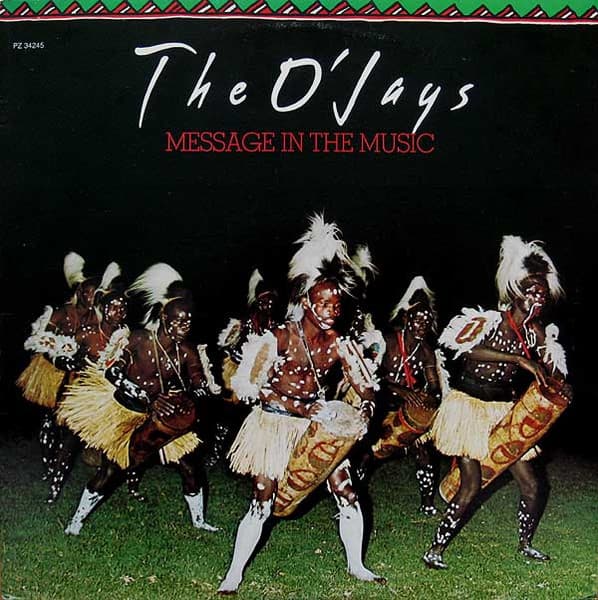 The O'Jays – Message In The Music vinyl cover art