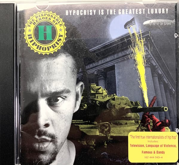 The Disposable Heroes Of Hiphoprisy – Hypocrisy Is The Greatest Luxury vinyl cover art