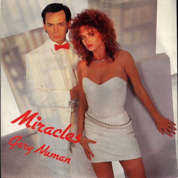 Gary Numan – Synth-Pop - Miracles vinyl cover art