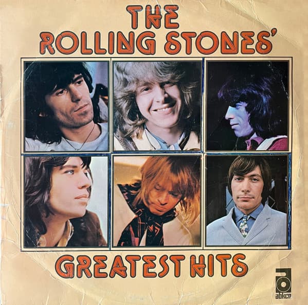 The Rolling Stones – The Rolling Stones' Greatest Hits vinyl cover art