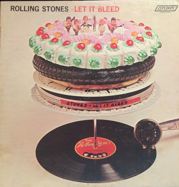 The Rolling Stones – Let It Bleed vinyl cover art