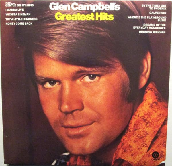 Glen Campbell – Glen Campbell'S Greatest Hits vinyl cover art