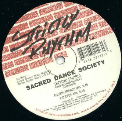 Sacred Dance Society – Skin vinyl cover art