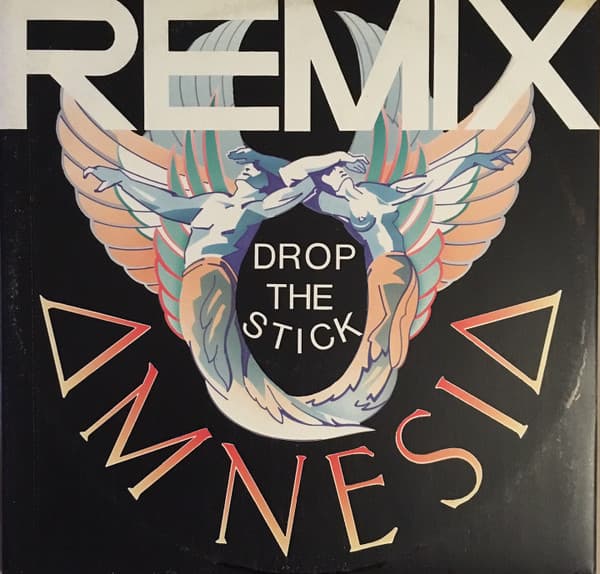 Amnesia – Techno - Drop The Stick (Remix) vinyl cover art