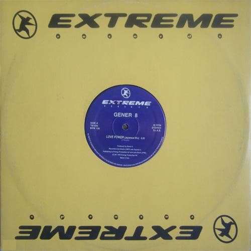Gener 8 – Techno - Love Power vinyl cover art