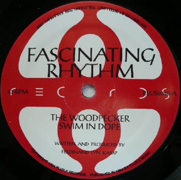 Fascinating Rhythm – Techno - The Woodpecker vinyl cover art