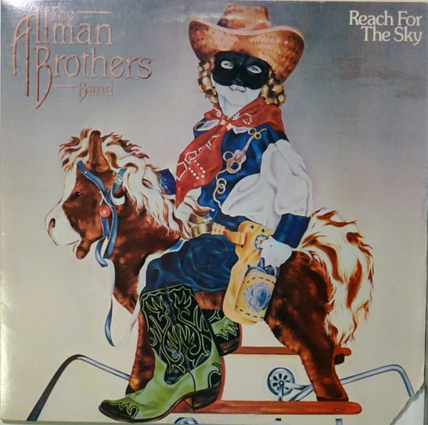 The Allman Brothers Band – Reach For The Sky vinyl cover art