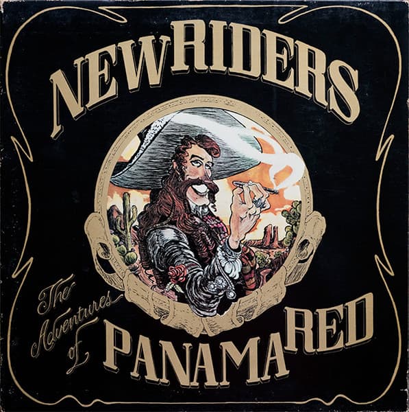 New Riders Of The Purple Sage – The Adventures Of Panama Red vinyl cover art