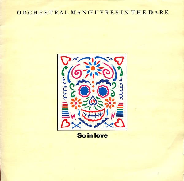 Orchestral Manoeuvres In The Dark – So In Love vinyl cover art