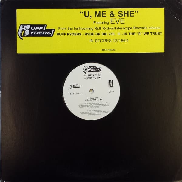 Ruff Ryders – U, Me & She vinyl cover art