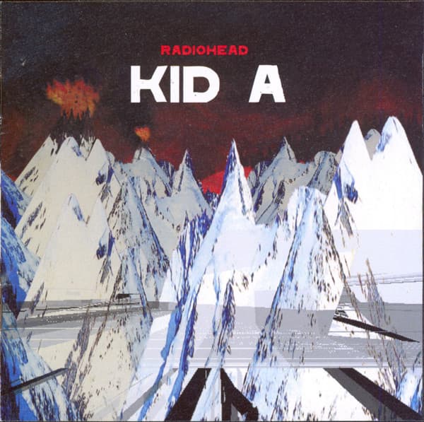 Radiohead – Kid A vinyl cover art