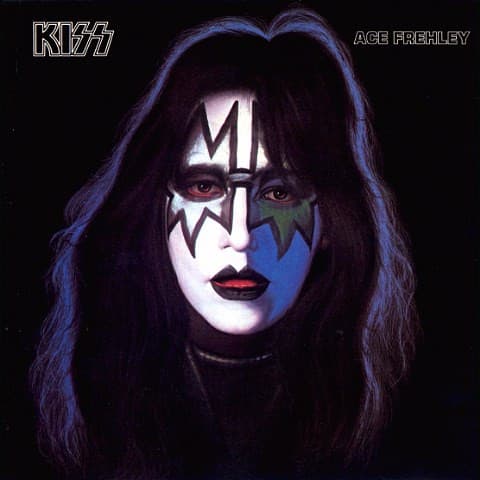 Ace Frehley Kiss – Ace Frehley vinyl cover art