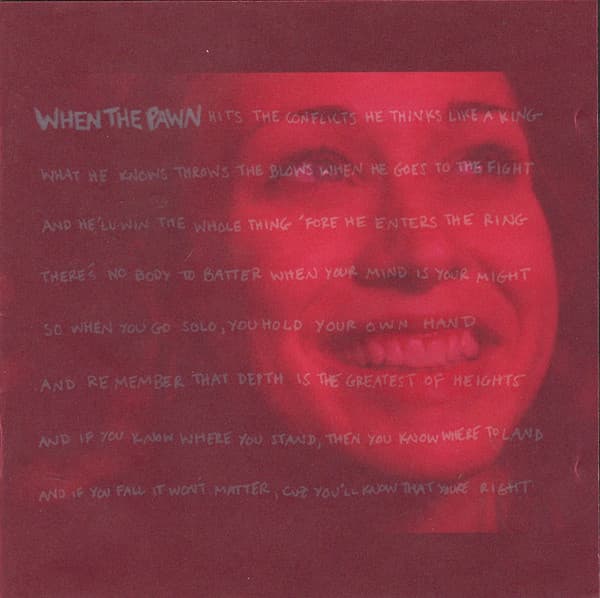 Fiona Apple – When The Pawn Hits... vinyl cover art