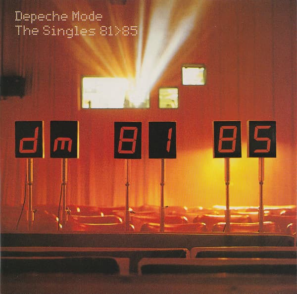 Depeche Mode – Synth-Pop - The Singles 81>85 vinyl cover art