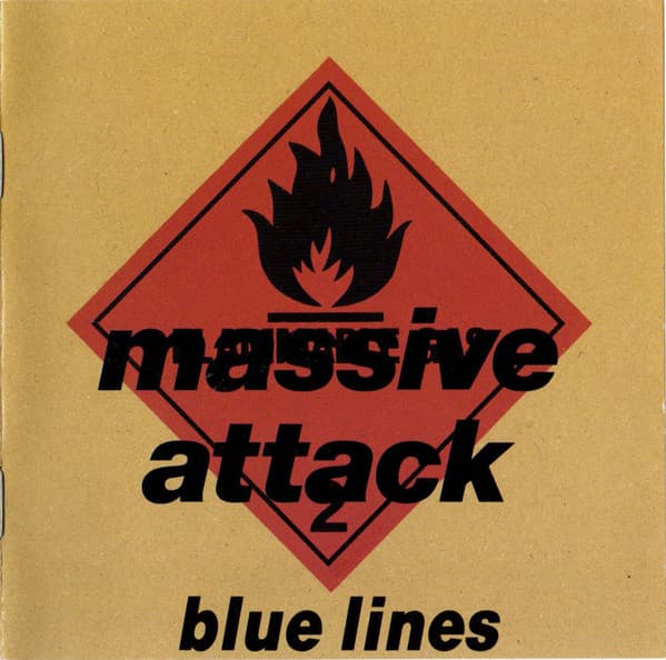 Massive Attack – Blue Lines vinyl cover art