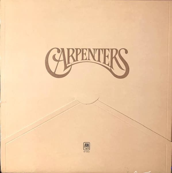 Carpenters – Carpenters vinyl cover art