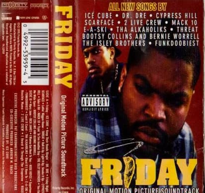 Excrements – Friday - Original Motion Picture Soundtrack vinyl cover art