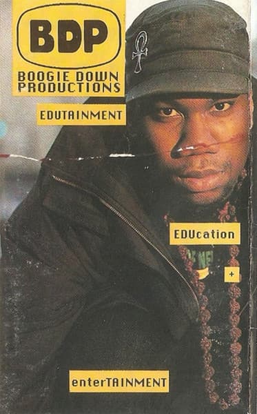 Boogie Down Productions – Edutainment vinyl cover art