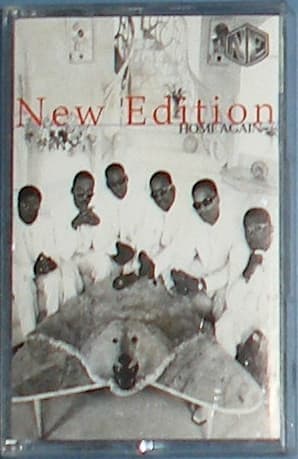 New Edition – Home Again vinyl cover art