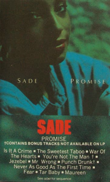 Sade – Promise vinyl cover art