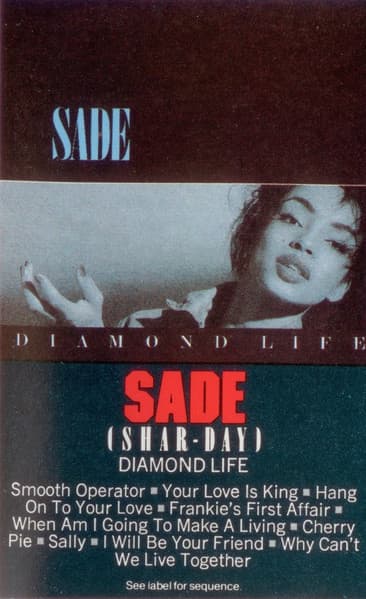 Sade – Diamond Life vinyl cover art