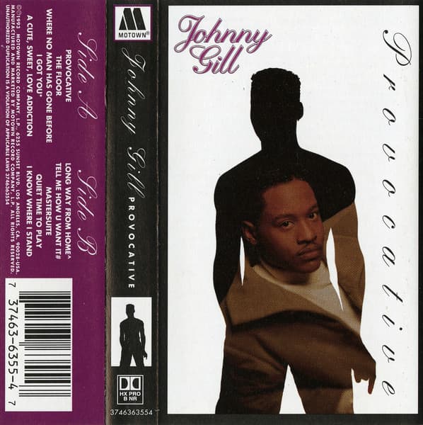 Johnny Gill – Provocative vinyl cover art