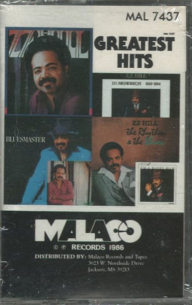 Z.Z. Hill – Greatest Hits vinyl cover art