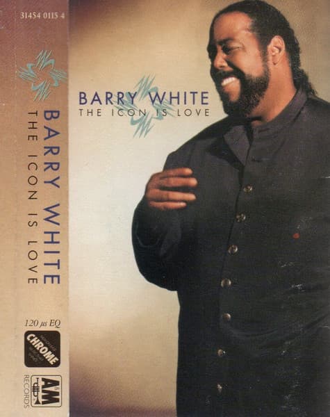 Barry White – The Icon Is Love vinyl cover art