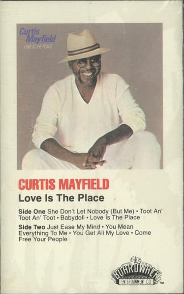 Curtis Mayfield – Love Is The Place vinyl cover art