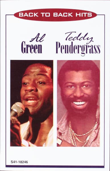 Teddy Pendergrass Al Green – Back To Back Hits vinyl cover art